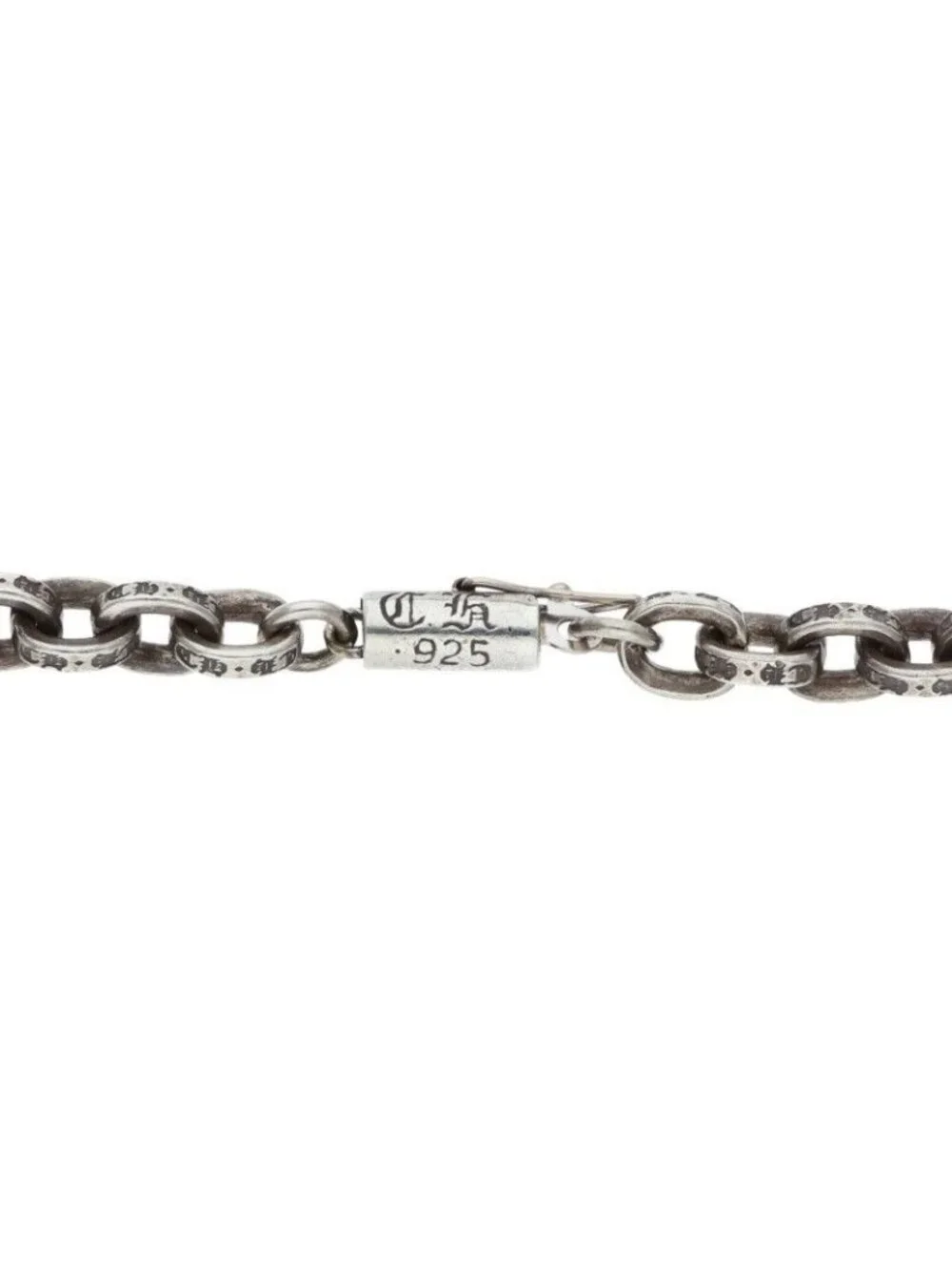 Chrome Hearts Paper Chain 18 Silver Necklace